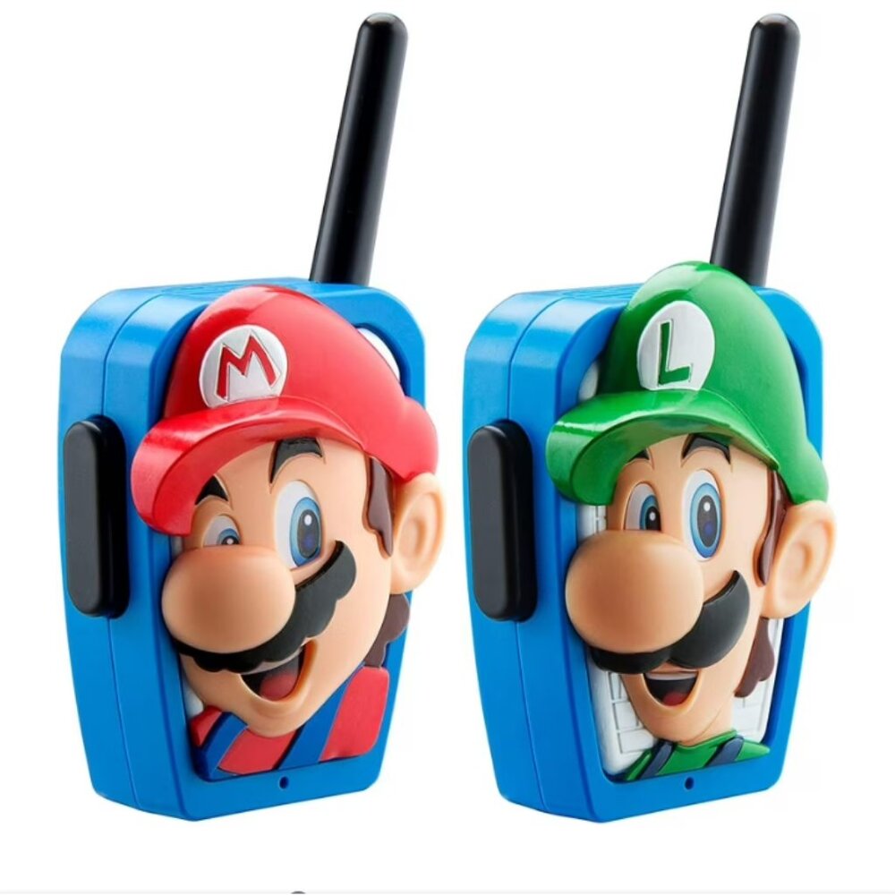 Blue Mario Bros Walkie Talkies